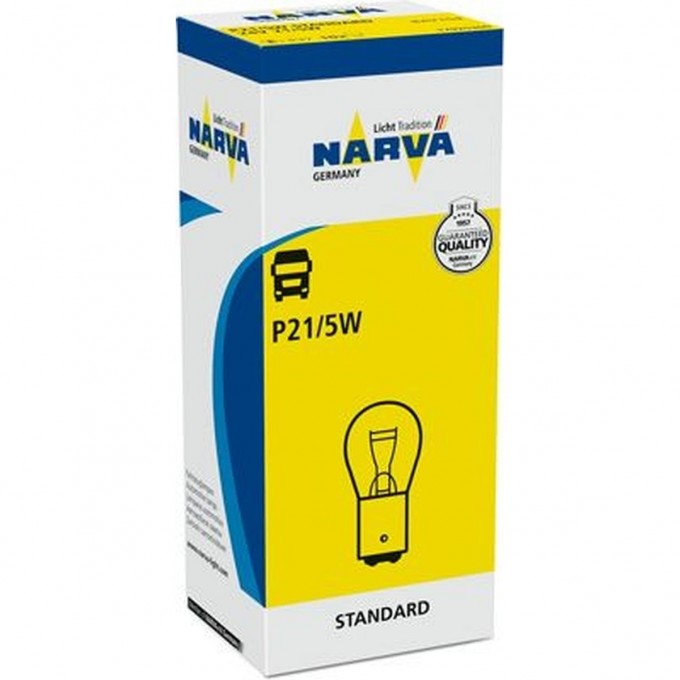 Лампа NARVA 24V P21/5W 21/5W BAY15d 78699760 Лампа NARVA 24V P21/5W 21/5W BAY15d 78699760