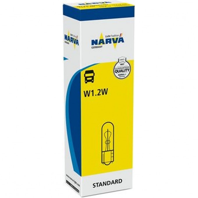 Лампа NARVA 24V W1.2W 1.2W W2x4.6d 78694777 Лампа NARVA 24V W1.2W 1.2W W2x4.6d 78694777