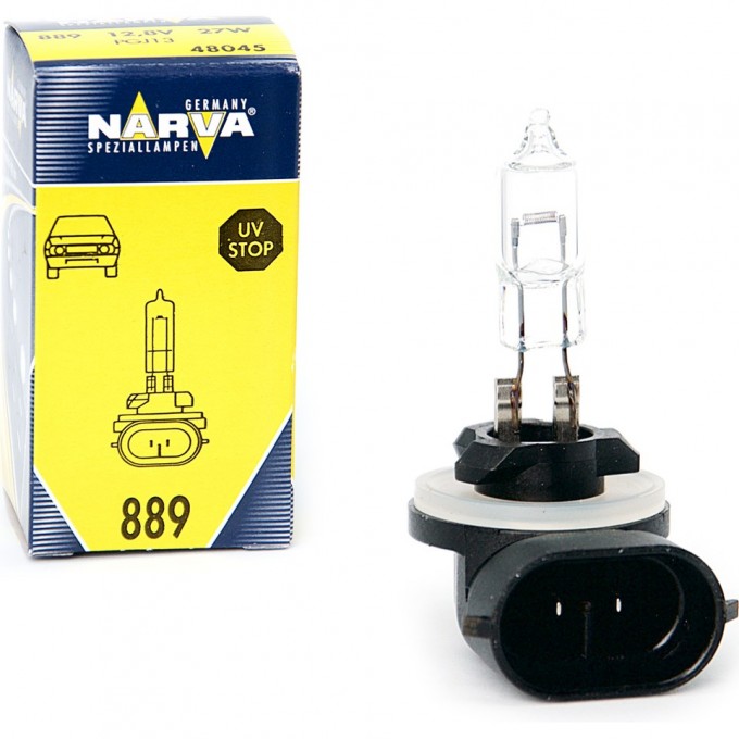 Лампа NARVA 889 USA 12.8V 27W PGJ13 72484393 Лампа NARVA 889 USA 12.8V 27W PGJ13 72484393