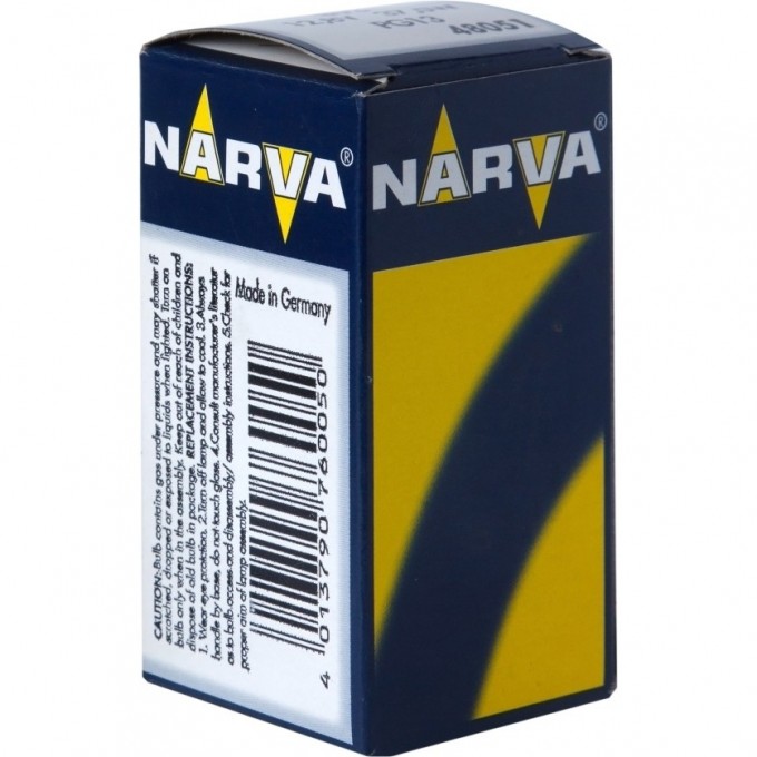 Лампа NARVA №893 37.5W PG13 12V 32531061 Лампа NARVA №893 37.5W PG13 12V 32531061