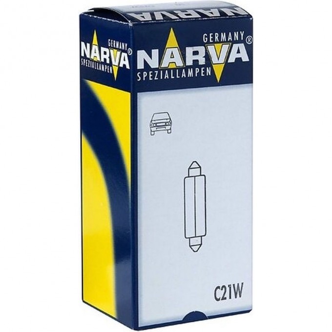 Лампа NARVA C21W 12V 21W SV8.5 10 шт. 117109278 Лампа NARVA C21W 12V 21W SV8.5 10 шт. 117109278