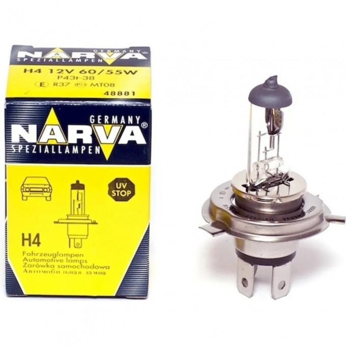Лампа NARVA H4 12V 60/55W 82232671 Лампа NARVA H4 12V 60/55W 82232671
