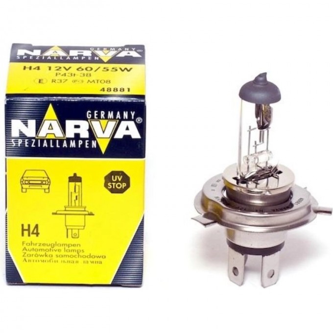 Лампа NARVA HEAVY DUTY H4 12V 60 55 W P43t 117111267 Лампа NARVA HEAVY DUTY H4 12V 60 55 W P43t 117111267