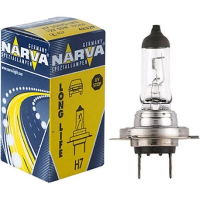 Лампа NARVA LONG LIFE H7 12V 55W H7 PX26d C1 84204846 Лампа NARVA LONG LIFE H7 12V 55W H7 PX26d C1 84204846