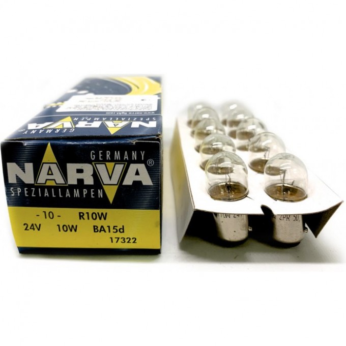 Лампа NARVA P15W 24V BA15s 81140085 Лампа NARVA P15W 24V BA15s 81140085