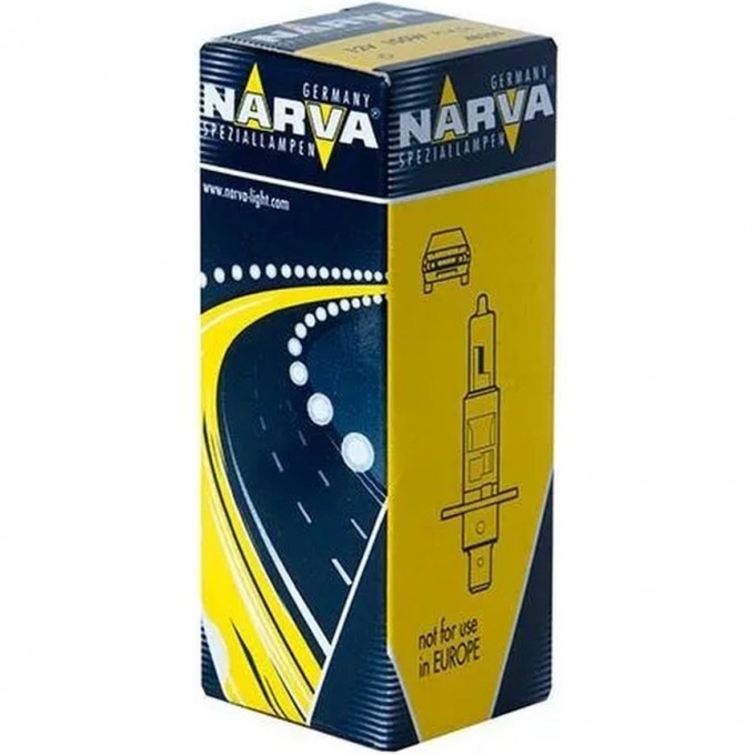 Лампа NARVA RALLYE 12V H1 100W P14.5s 78700388 Лампа NARVA RALLYE 12V H1 100W P14.5s 78700388