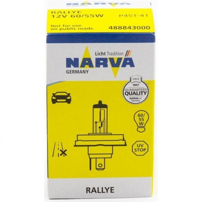 Лампа NARVA RALLYE 12V R2 60/55W P45t-41 78699936 Лампа NARVA RALLYE 12V R2 60/55W P45t-41 78699936