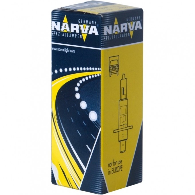 Лампа NARVA RALLYE H1 100 P14.5s 24V 32531096 Лампа NARVA RALLYE H1 100 P14.5s 24V 32531096