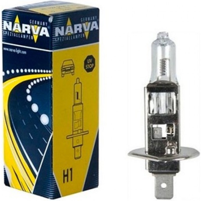 Лампа NARVA RALLYE H1 12V 100W P14.5s 117112804 Лампа NARVA RALLYE H1 12V 100W P14.5s 117112804