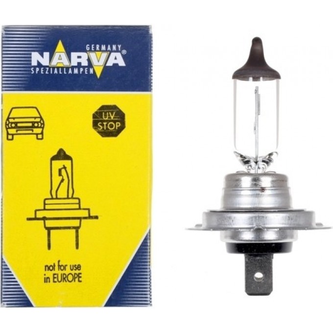 Лампа NARVA RALLYE H7 12V 80W PX26d 83812974 Лампа NARVA RALLYE H7 12V 80W PX26d 83812974
