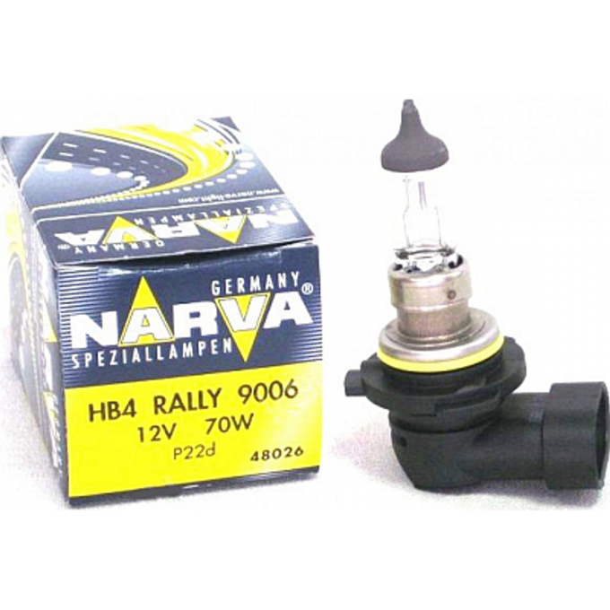 Лампа NARVA RALLYE HB4 12V 70W P22d C1 82884333 Лампа NARVA RALLYE HB4 12V 70W P22d C1 82884333