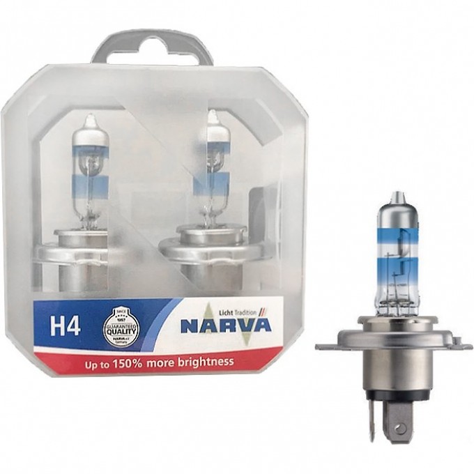 Лампа NARVA RANGE POWER 150 H4 12V 72488097 Лампа NARVA RANGE POWER 150 H4 12V 72488097