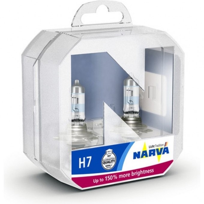 Лампа NARVA RANGE POWER 150 H7 55 PX26d 12V 2шт. 45924020 Лампа NARVA RANGE POWER 150 H7 55 PX26d 12V 2шт. 45924020