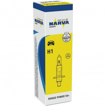 Лампа NARVA RANGE POWER 50+ 55W H1 12V Лампа NARVA RANGE POWER 50+ 55W H1 12V