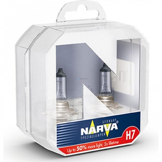 Лампа NARVA RANGE POWER 50+ H7 RP50 12V 55W PX26d 91257693 Лампа NARVA RANGE POWER 50+ H7 RP50 12V 55W PX26d 91257693
