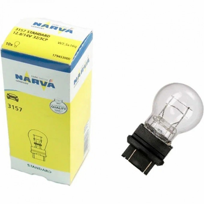 Лампа NARVA STANDARD 12V 27/7W 16q 116304689 Лампа NARVA STANDARD 12V 27/7W 16q 116304689