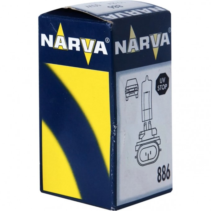 Лампа NARVA STANDARD 886/H27W/2 PGJ13 12V 50W 117418804 Лампа NARVA STANDARD 886/H27W/2 PGJ13 12V 50W 117418804