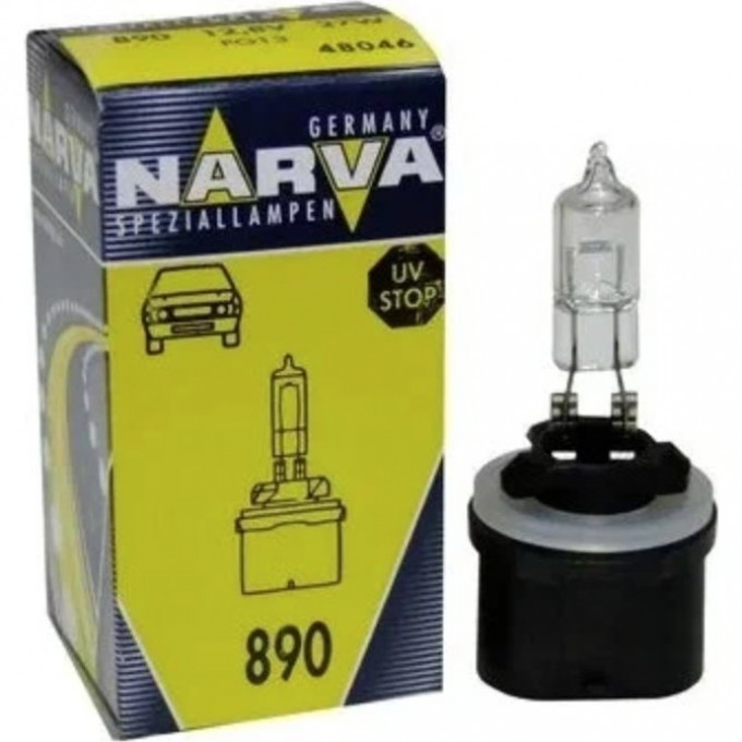 Лампа NARVA STANDARD 890 12.8V-27W PG13 83813007 Лампа NARVA STANDARD 890 12.8V-27W PG13 83813007