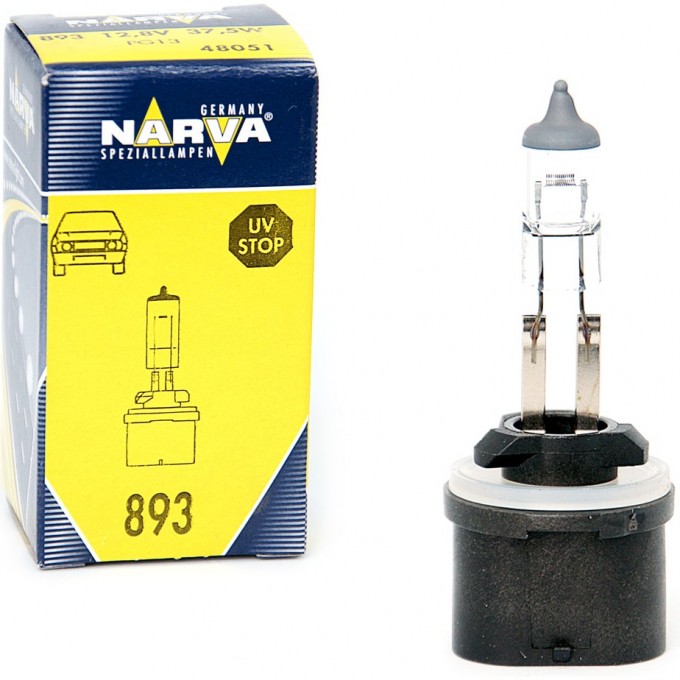 Лампа NARVA STANDARD 893 12.8V 37.5W PG13 47380904 Лампа NARVA STANDARD 893 12.8V 37.5W PG13 47380904