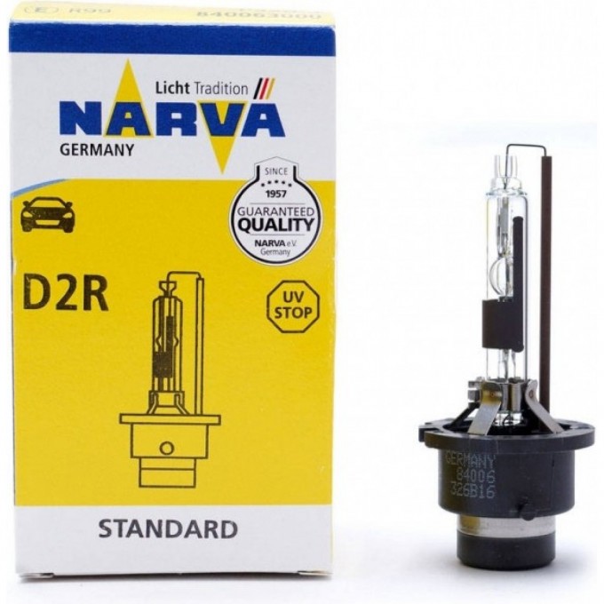 Лампа NARVA STANDARD D2R 4300K 85V 35W 60799985 Лампа NARVA STANDARD D2R 4300K 85V 35W 60799985