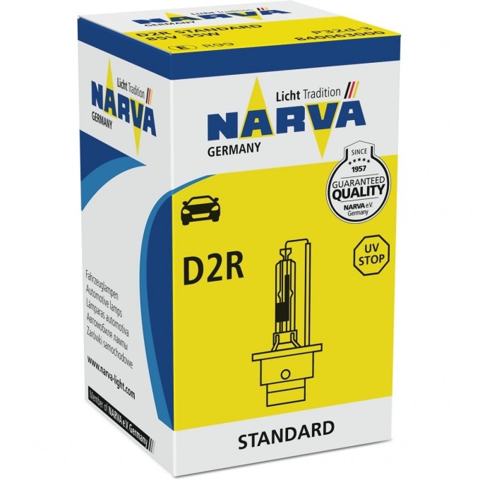 Лампа NARVA STANDARD D2R 85V 35W P32d-3 47380940 Лампа NARVA STANDARD D2R 85V 35W P32d-3 47380940