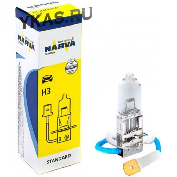 Лампа NARVA STANDARD H3 24V 70W PK22s NVA C1 67762719 Лампа NARVA STANDARD H3 24V 70W PK22s NVA C1 67762719