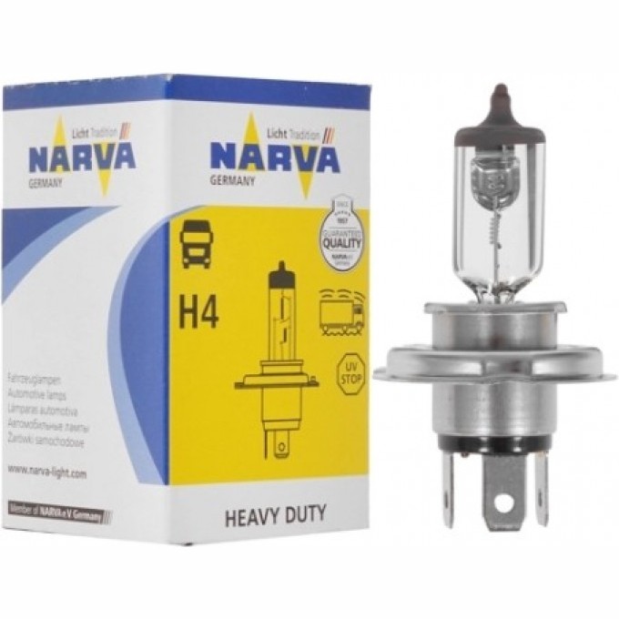 Лампа NARVA STANDARD H4 24V 75/70W P43t-38 NVA C1 100966260 Лампа NARVA STANDARD H4 24V 75/70W P43t-38 NVA C1 100966260