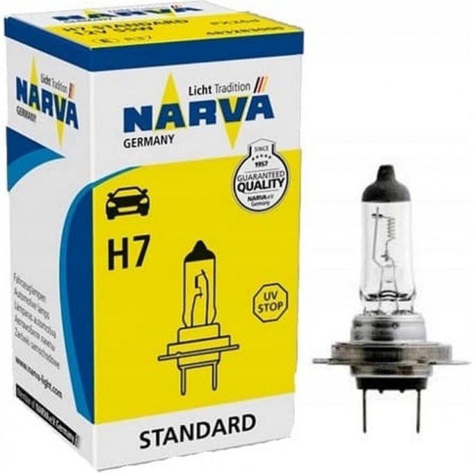 Лампа NARVA STANDARD H7 12V 55W 48077983 Лампа NARVA STANDARD H7 12V 55W 48077983